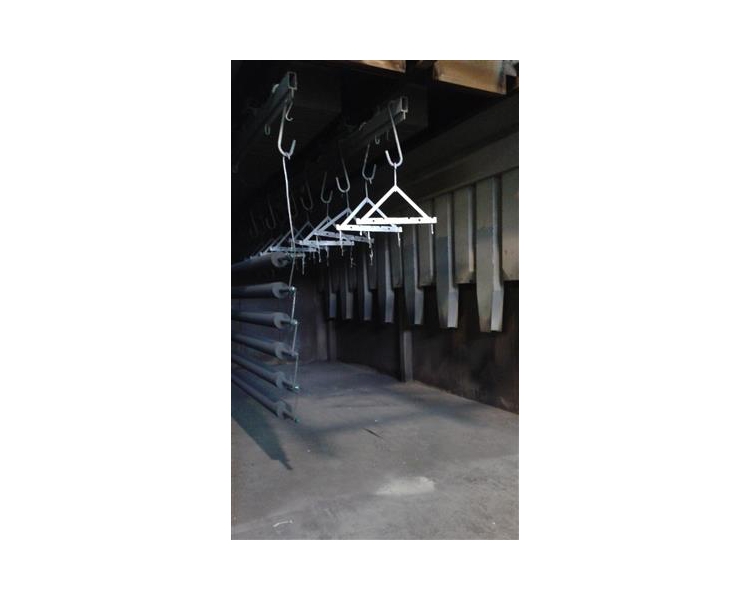 Interno forno di cottura per particolari di grandi dimensioni