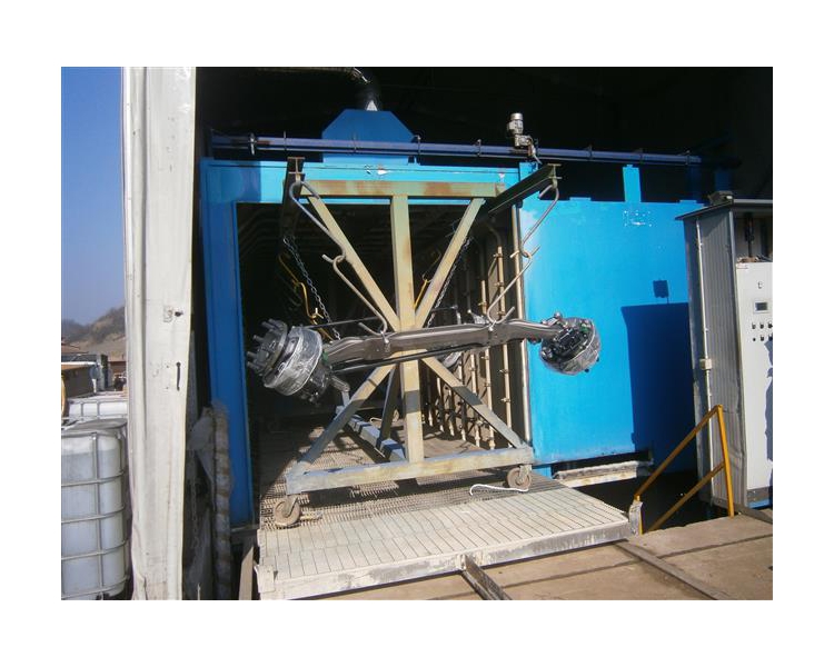 Tunnel di lavaggio e asciugatura in automatico